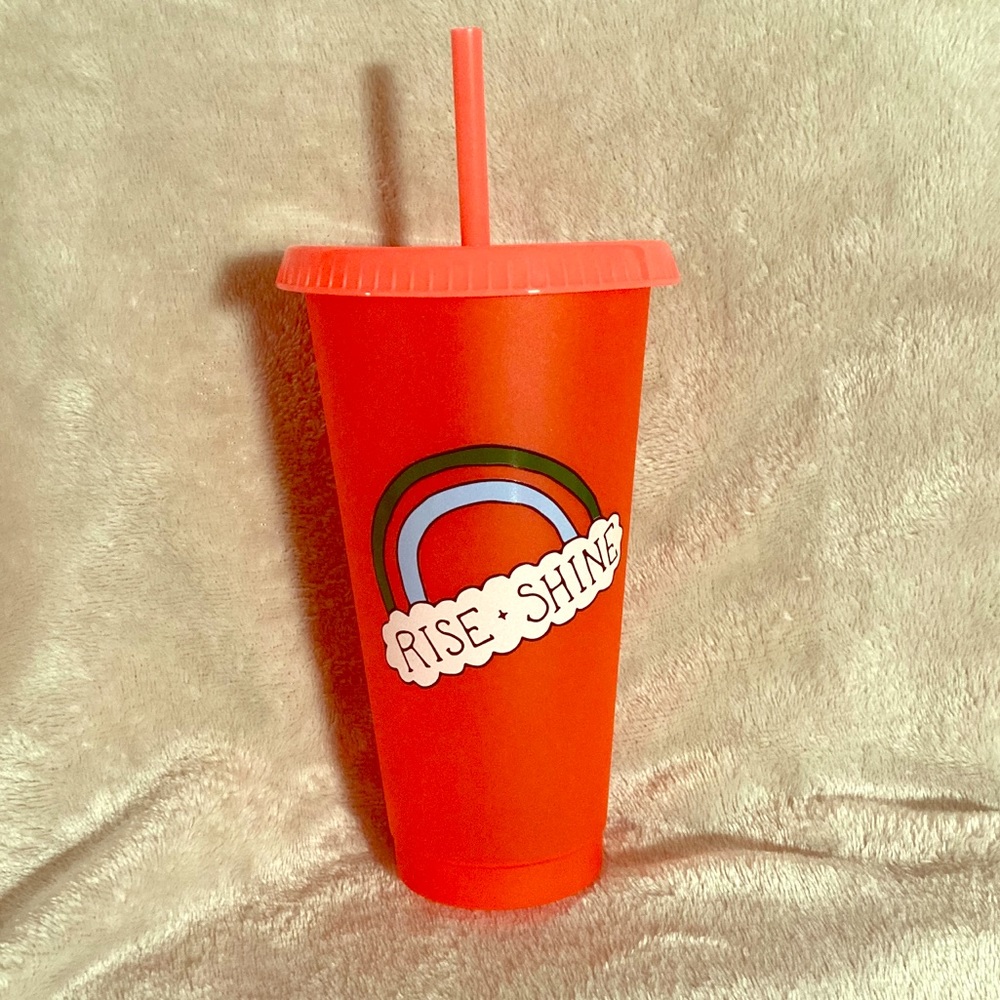 Starbucks RISE + SHINE reusable VENTI cup